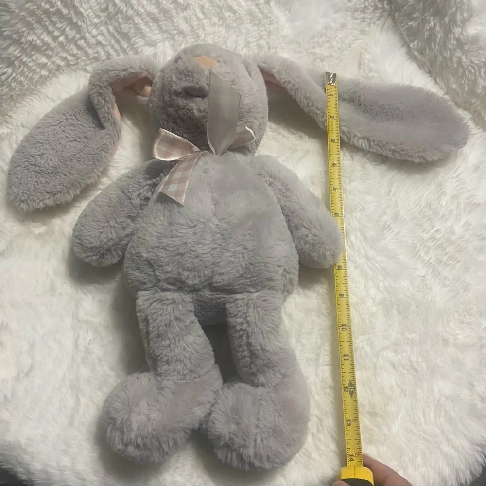Soft Plush Bunny with Pink Ears